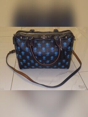 Coach Mini Bennett Satchel Badlands Floral Crossbody Bag
